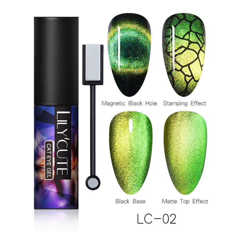 Magie Breite Cat Eye Nagellack