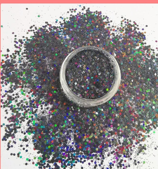 Nagelschmuck gemischter Pulverglitzer