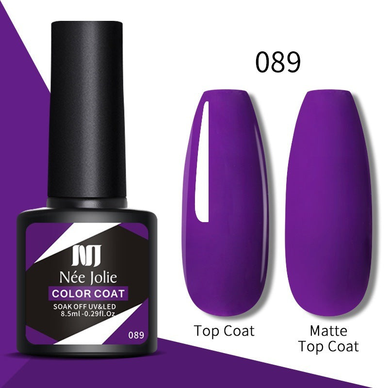 Glitzernder reflektierender Gel-Nagellack, Weihnachtsrot, UV