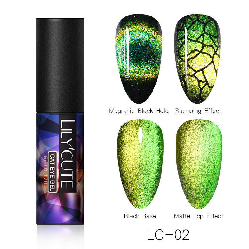 Magie Breite Cat Eye Nagellack