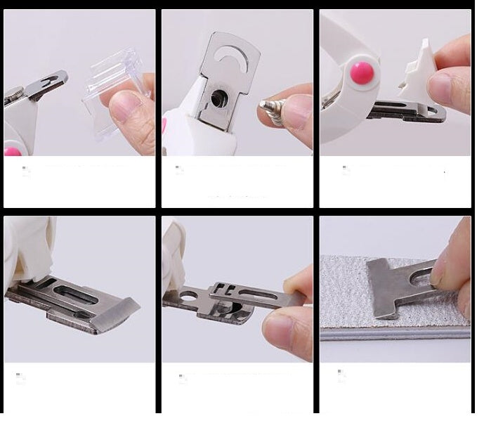 Nail Art Schere Falsche Nagel Tipps Rand Cutter