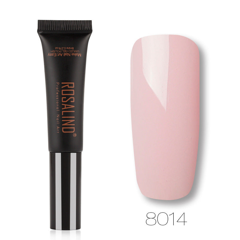 Einfarbiger Schlauch-Speed-Pinsel UV-Nagelkleber