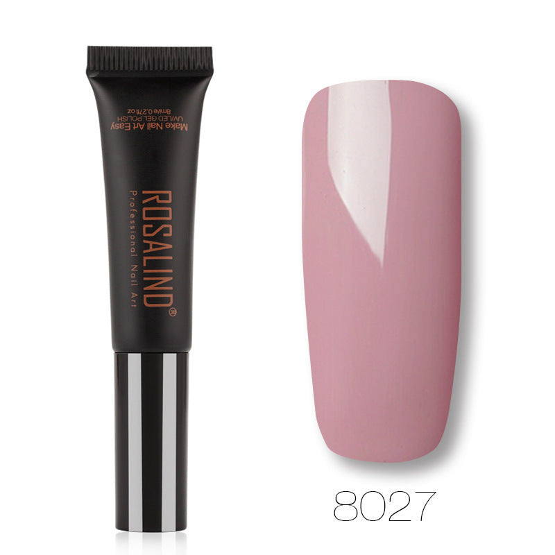 Einfarbiger Schlauch-Speed-Pinsel UV-Nagelkleber