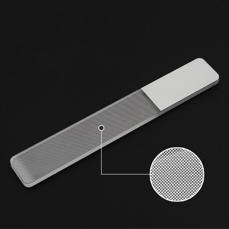 Nano Polishing Supply Glasnagellack Nagelfeile