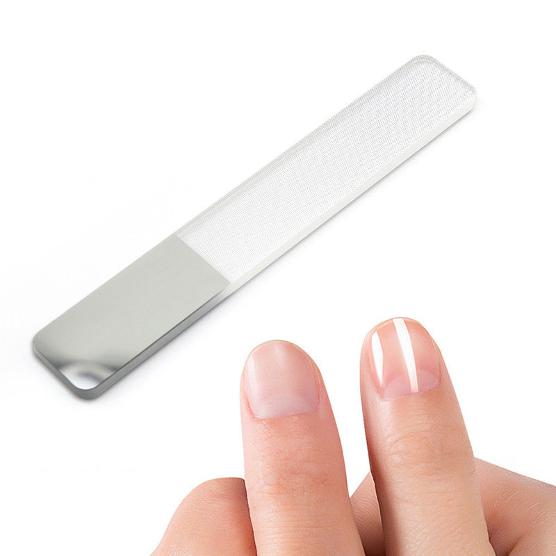 Nano Polishing Supply Glasnagellack Nagelfeile