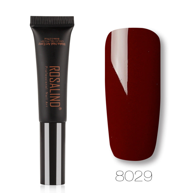 Einfarbiger Schlauch-Speed-Pinsel UV-Nagelkleber