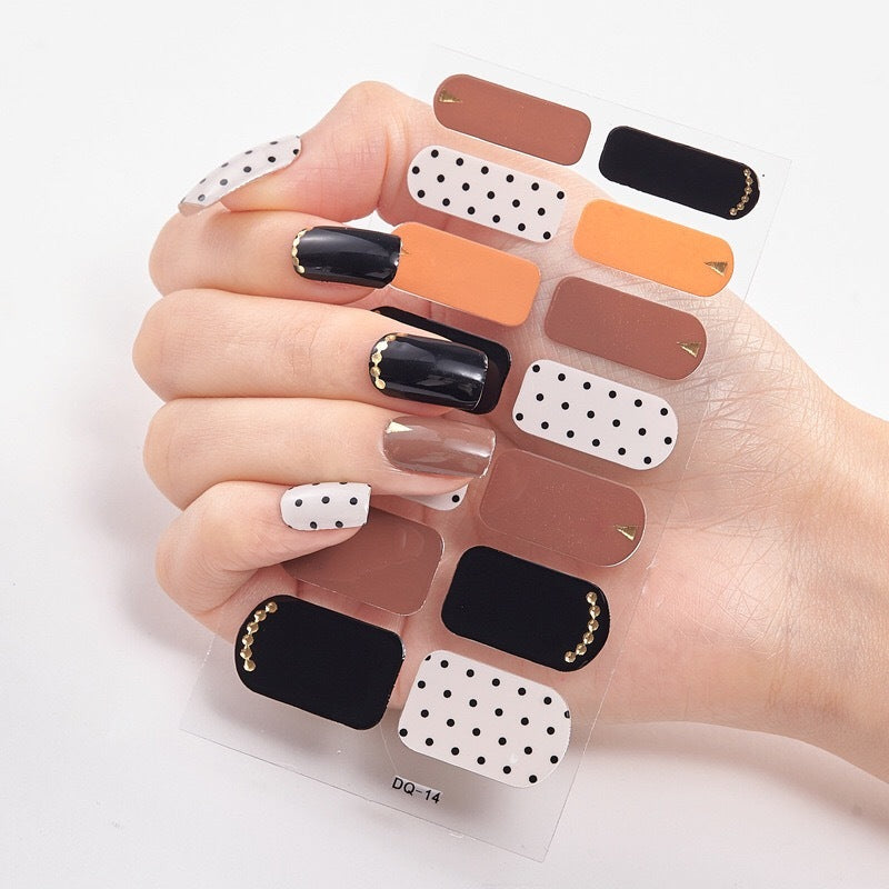3D-Nagelaufkleber