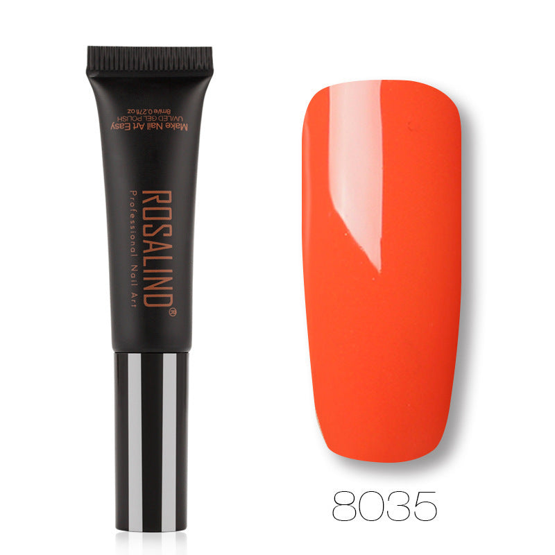 Einfarbiger Schlauch-Speed-Pinsel UV-Nagelkleber
