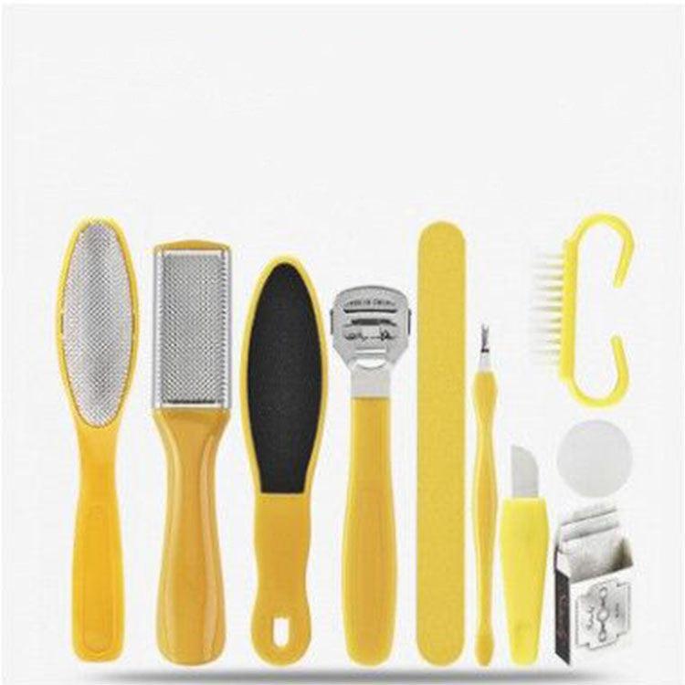 8-in-1 fuß bord datei pediküre set
