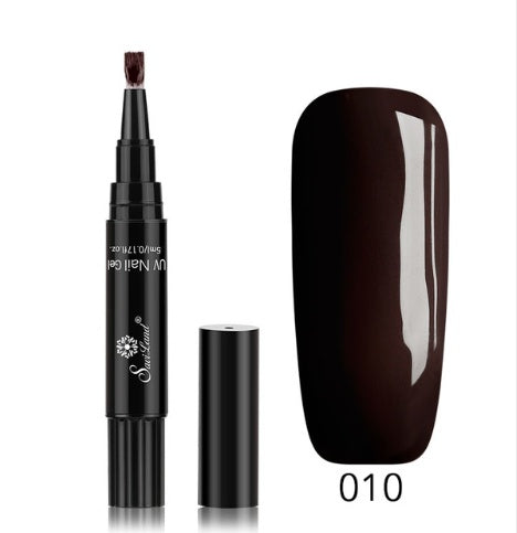 3 in 1 Gel Nagellack Stift Glitter One Step Nail Art Gel Polish Hybrid