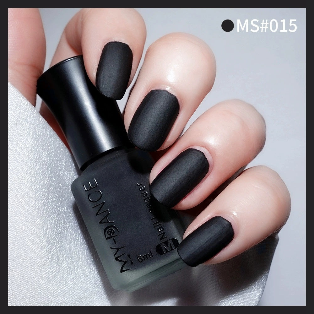 No Bake Velvet Matte Scrub Nagellack