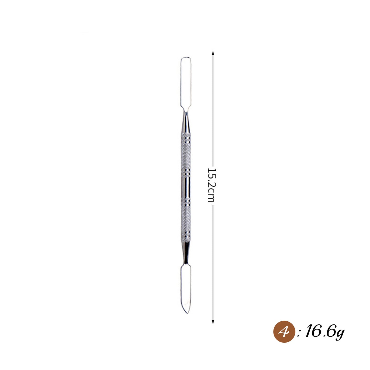 Edelstahl-Stab-Verstell-Misch werkzeug Fundament-Mischstab Spucke Spatel, Make-up, Lidschatten-Creme