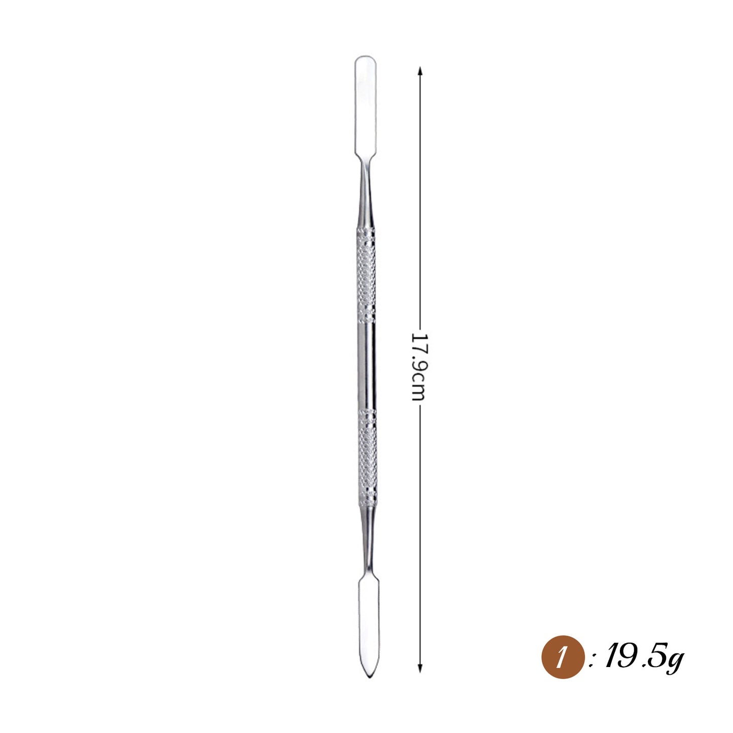 Edelstahl-Stab-Verstell-Misch werkzeug Fundament-Mischstab Spucke Spatel, Make-up, Lidschatten-Creme
