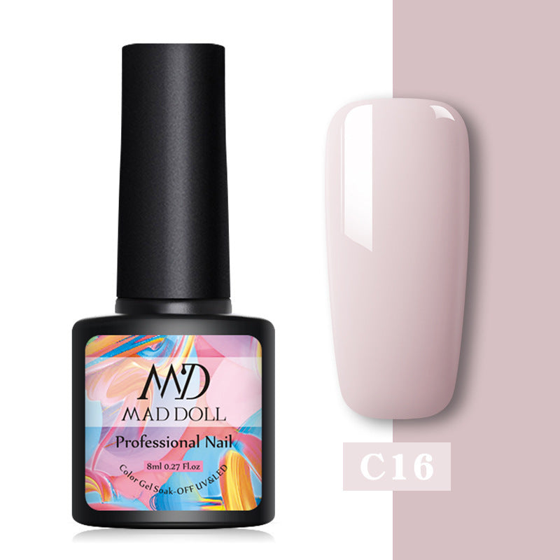 Nagellack-Phototherapie-Kleber