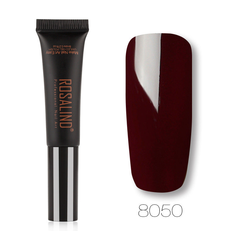Einfarbiger Schlauch-Speed-Pinsel UV-Nagelkleber