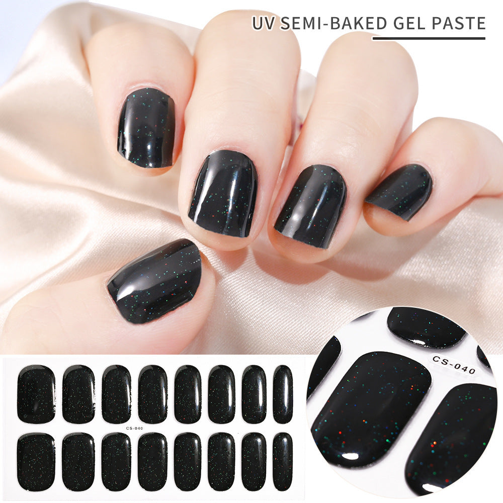 Gel-Phototherapie-Halbhärtender Nagelaufkleber der zweiten Generation