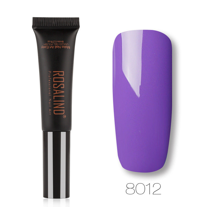 Einfarbiger Schlauch-Speed-Pinsel UV-Nagelkleber