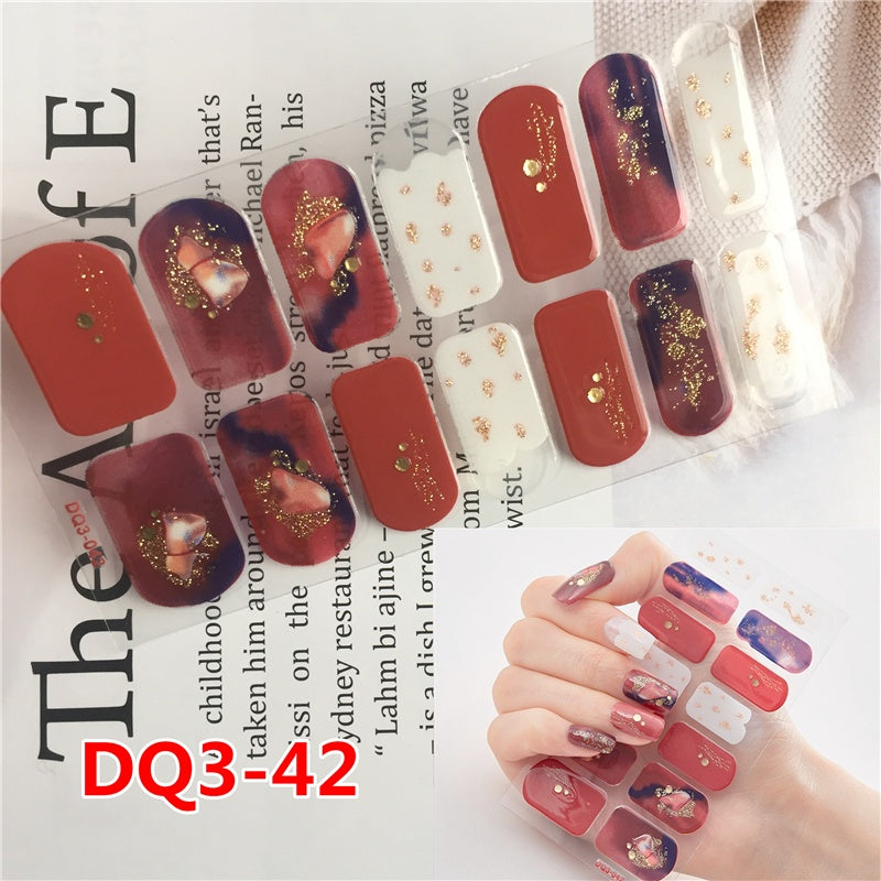 3D-Nagelaufkleber
