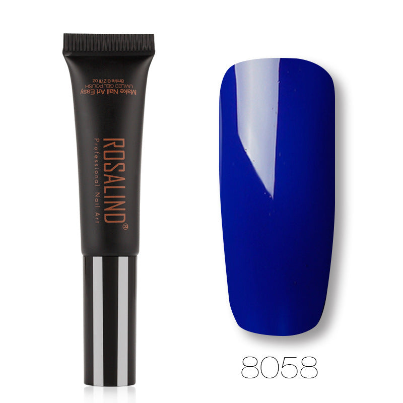 Einfarbiger Schlauch-Speed-Pinsel UV-Nagelkleber
