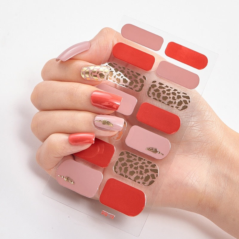 3D-Nagelaufkleber