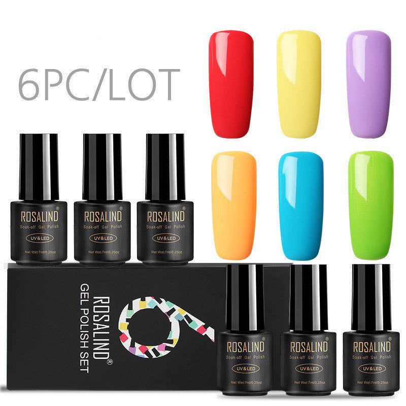 Feiner Nagellack 6 Flaschen