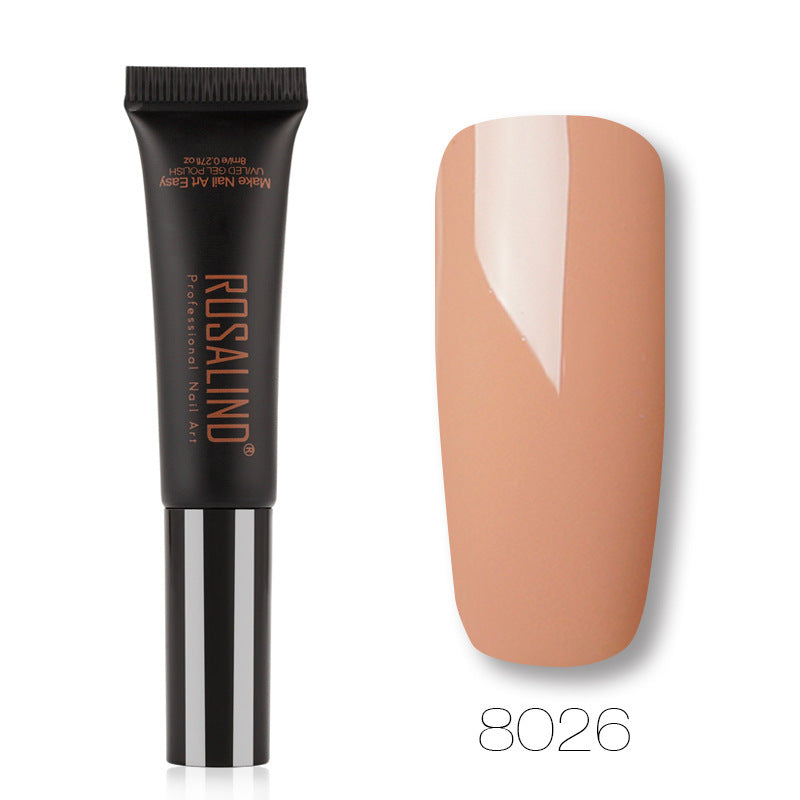 Einfarbiger Schlauch-Speed-Pinsel UV-Nagelkleber