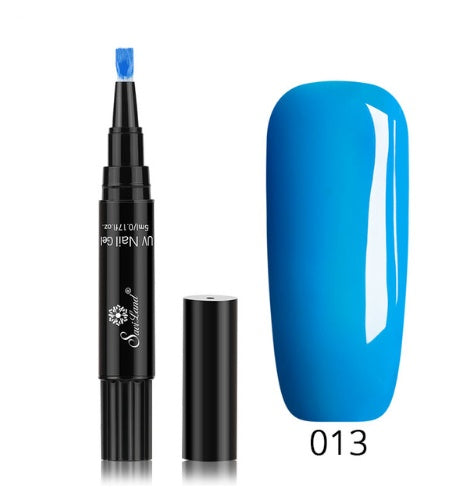 3 in 1 Gel Nagellack Stift Glitter One Step Nail Art Gel Polish Hybrid