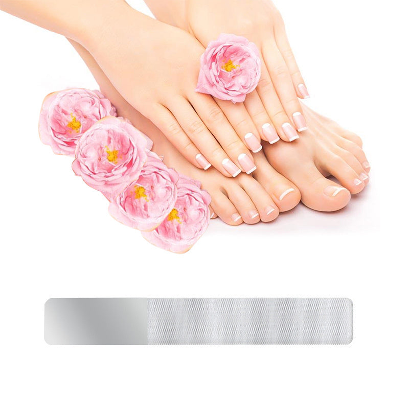 Nano Polishing Supply Glasnagellack Nagelfeile