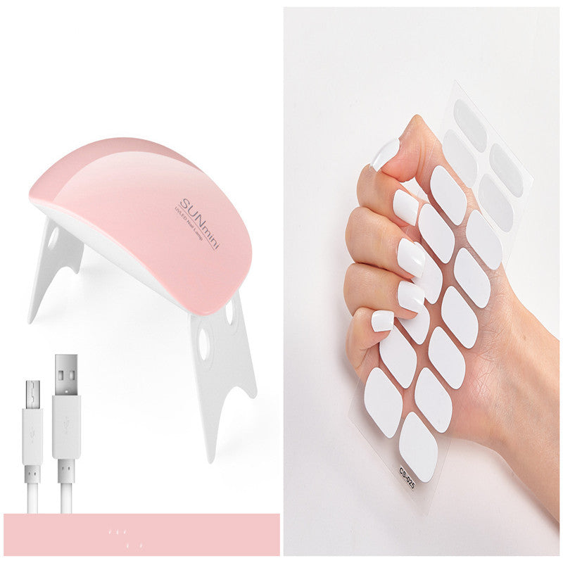 Selbstklebende Nagelsticker – 40 Designs, Farbmix | Gel-Look für Zuhause 2