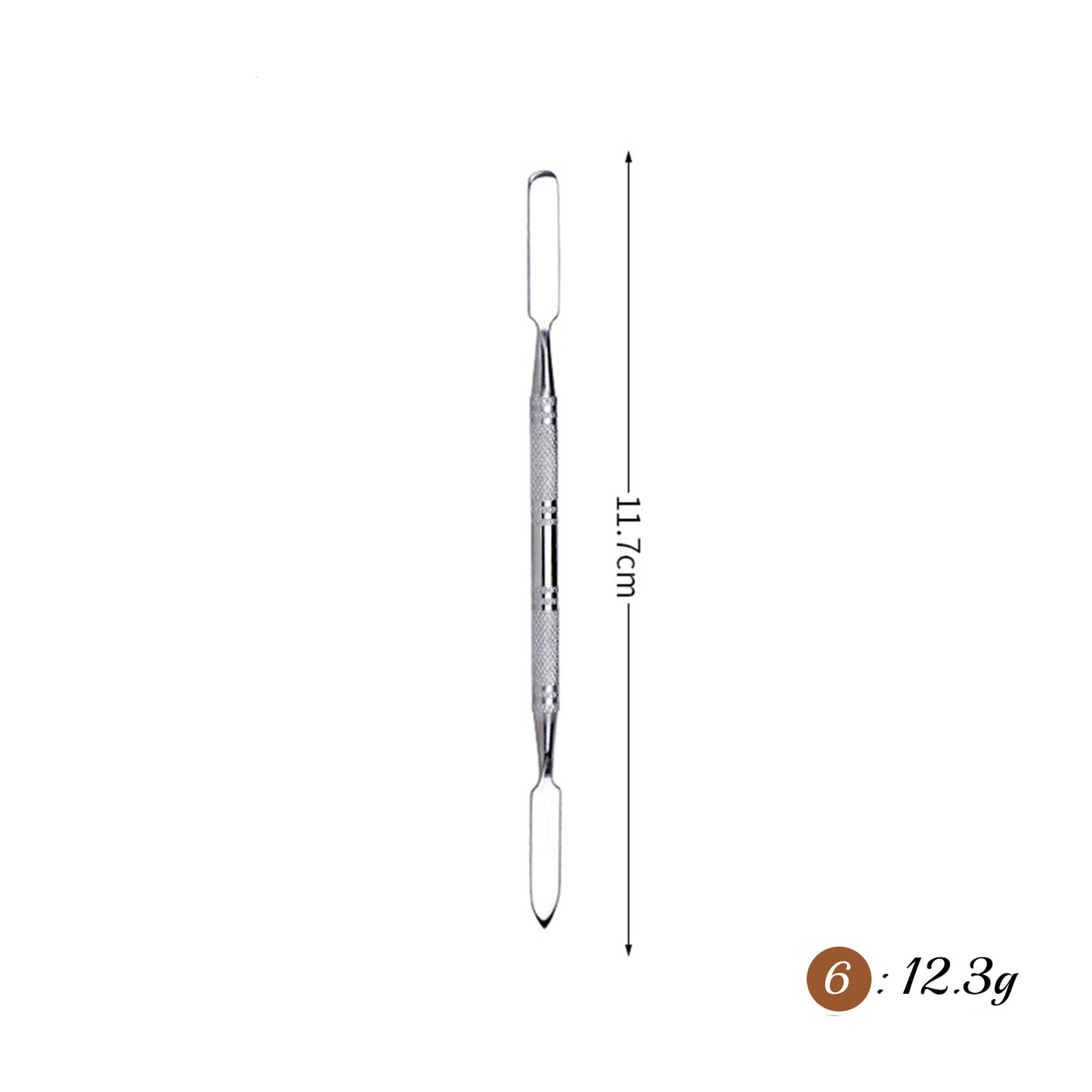 Edelstahl-Stab-Verstell-Misch werkzeug Fundament-Mischstab Spucke Spatel, Make-up, Lidschatten-Creme