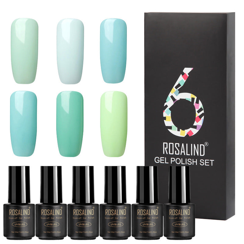 Feiner Nagellack 6 Flaschen