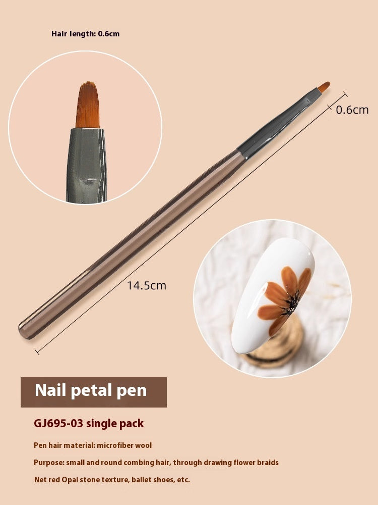 Nagel bürste Ultra-fein lackierte Linie Zeichnung Stift
