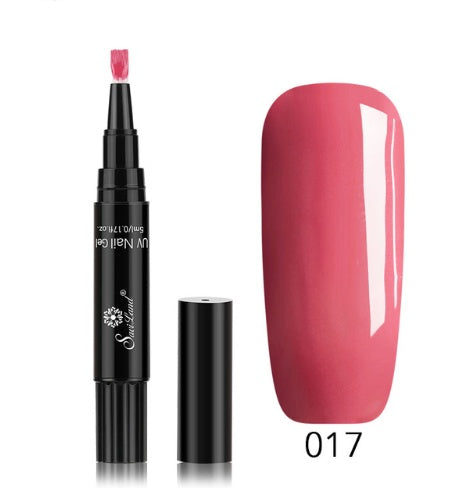 3 in 1 Gel Nagellack Stift Glitter One Step Nail Art Gel Polish Hybrid