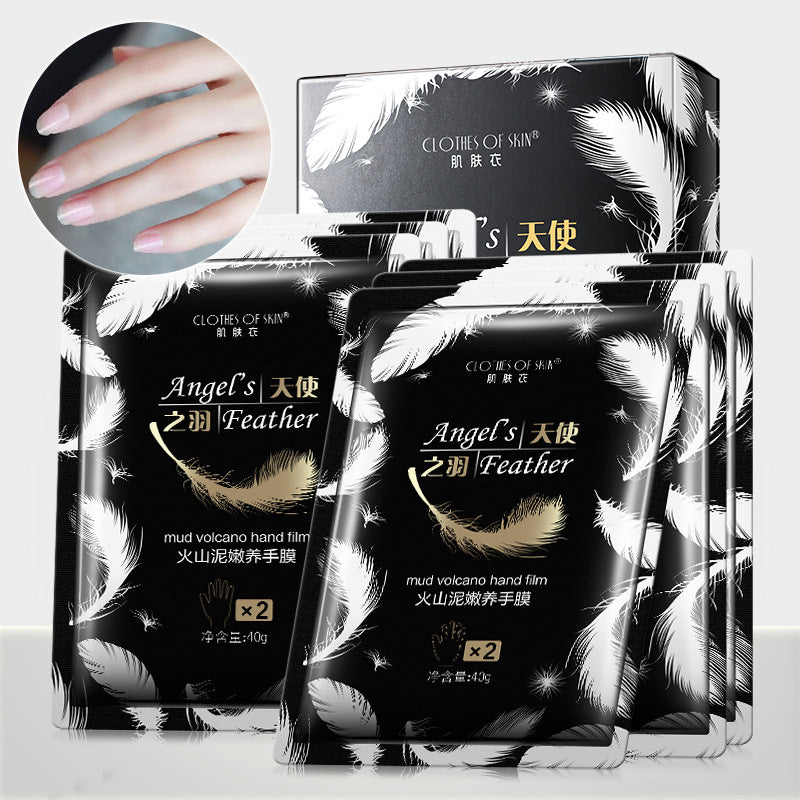Vulkanische Schlamm-Handmaskenhandschuhe