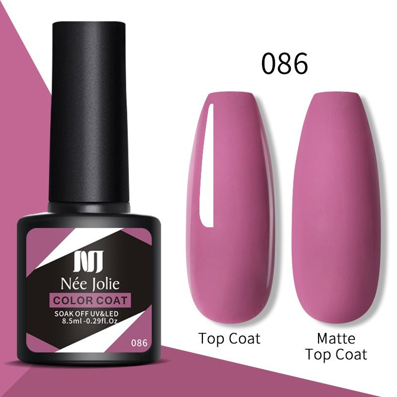 Glitzernder reflektierender Gel-Nagellack, Weihnachtsrot, UV