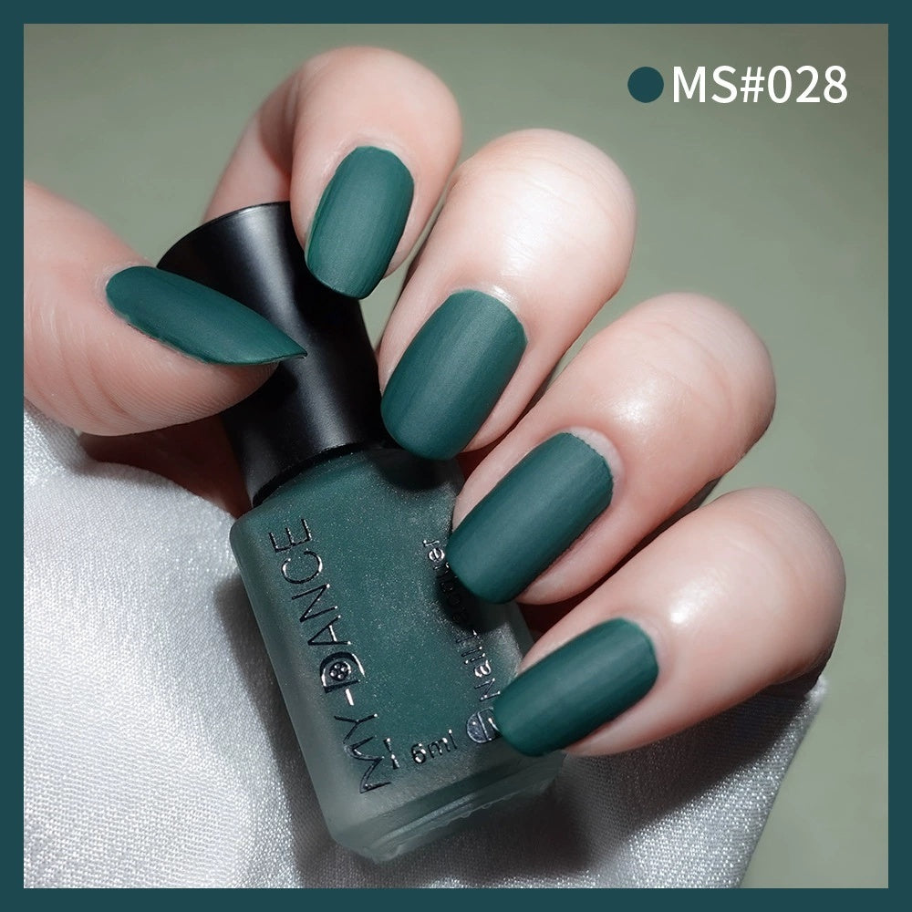 No Bake Velvet Matte Scrub Nagellack