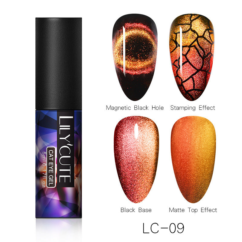 Magie Breite Cat Eye Nagellack