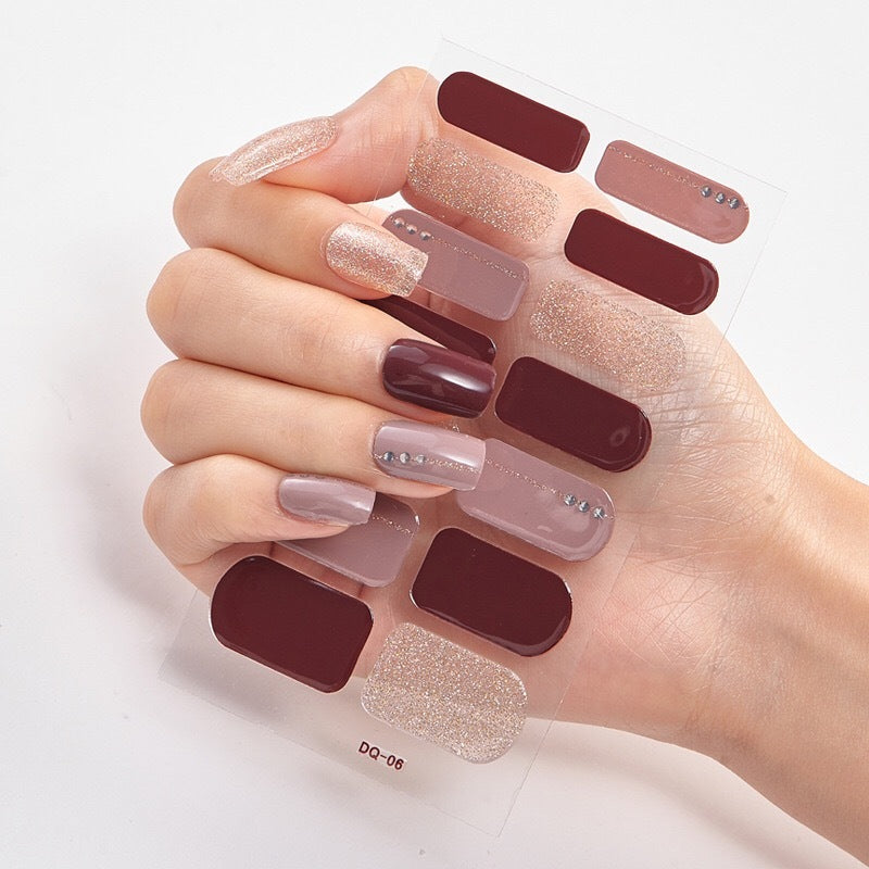 3D-Nagelaufkleber