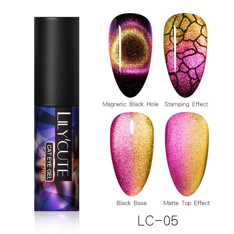 Magie Breite Cat Eye Nagellack