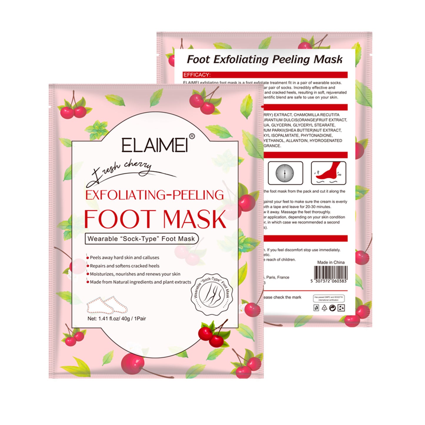 Peeling Lavendel Rose Pflege Fuß Maske Abdeckung