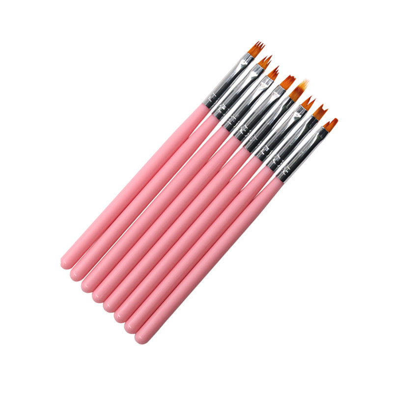 Nail Enhancement Tool Stift Blume 8 Zickzack Pinsel Farbe Malerei
