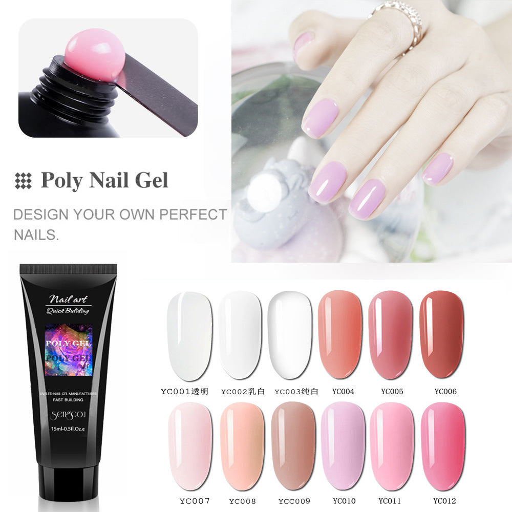 Nagelverlängerungskleber Fast Gel UV-Phototherapie