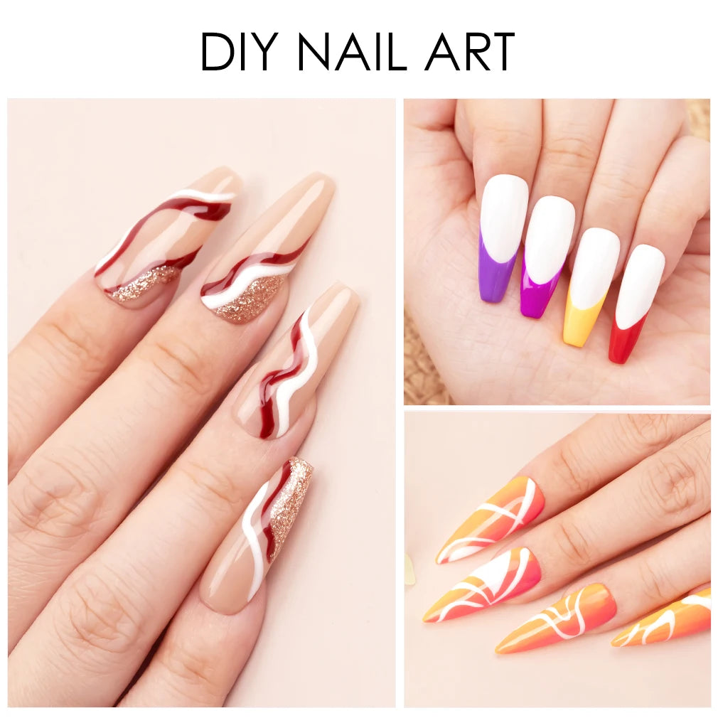 Venalisa Liner Gel 8ml – 21 Farben für Nailart & Feine Linien