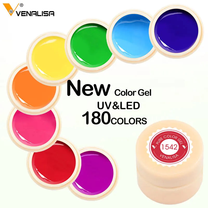 Venalisa Starry Painting Gel – 5 ml – Nailart-Gel für feine Designs & Linien