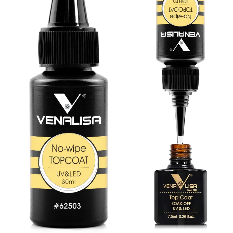 Venalisa Base & Top Coats – Nachfüllgrößen 30ml/225g