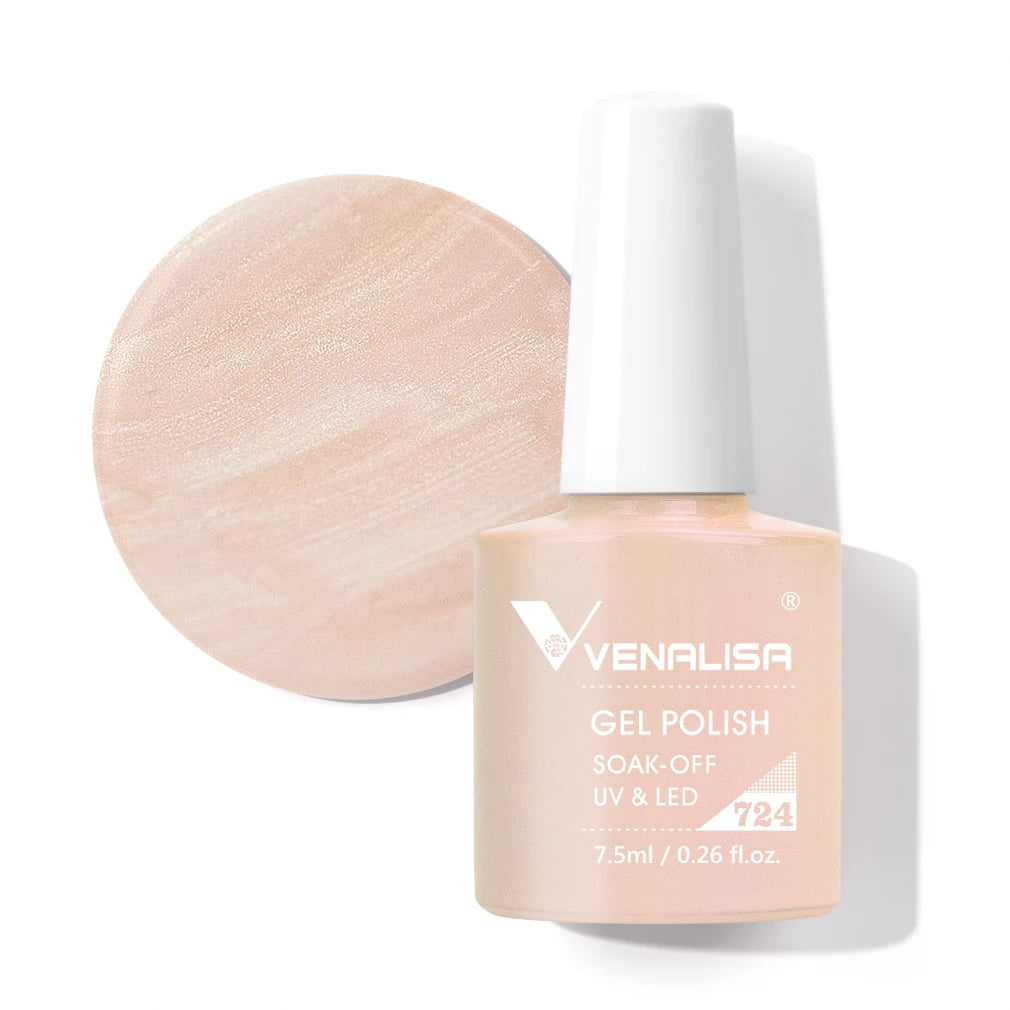 Venalisa VIP3 Gel-Lack 7,5 ml – Funny Bunny Farbe mit Glitzer – UV/LED, Soak Off
