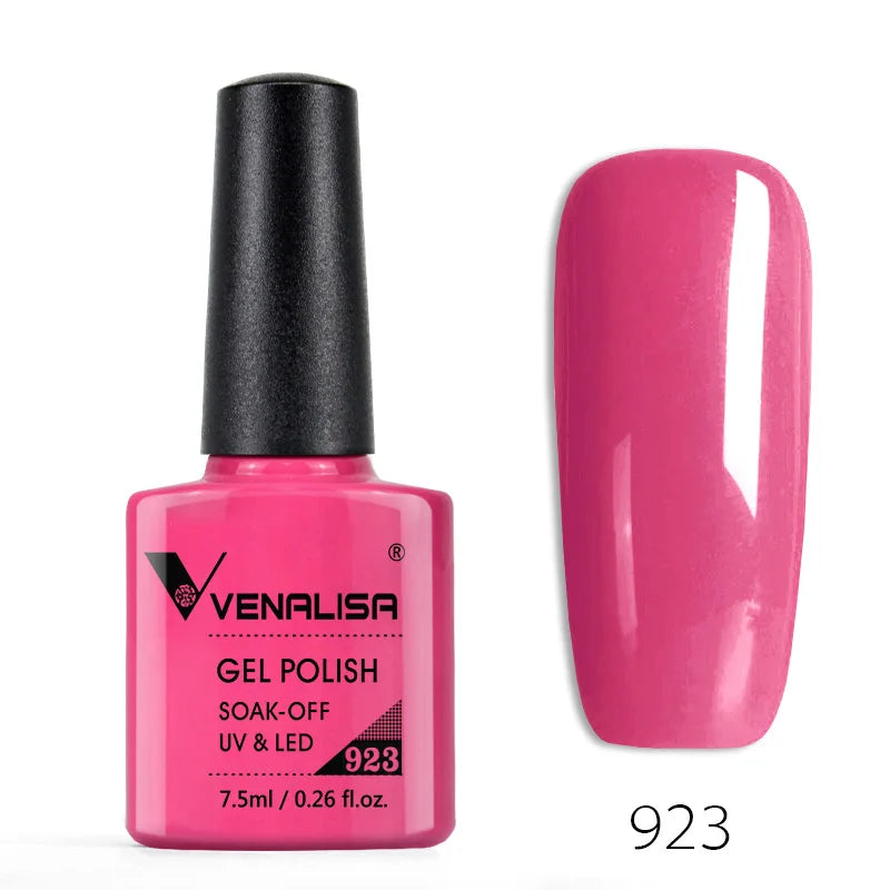 Venalisa 7.5ml Gel Polish – 60 Farben – UV/LED – Base, Top, Primer