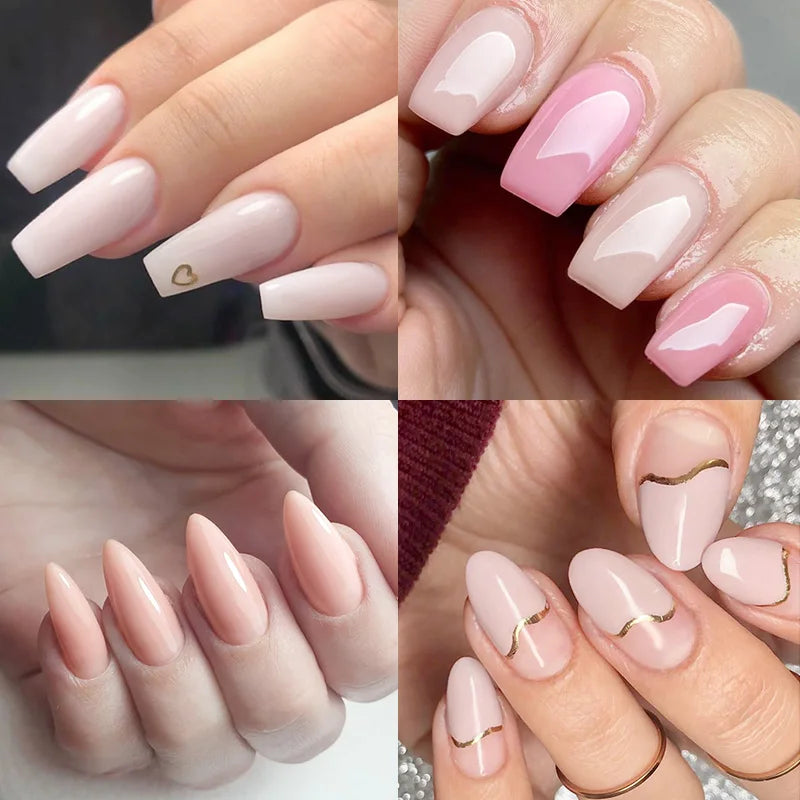 Venalisa 15ml UV Builder Gel – Cover Pink, Clear, Camouflage – für Nagelverlängerung & French