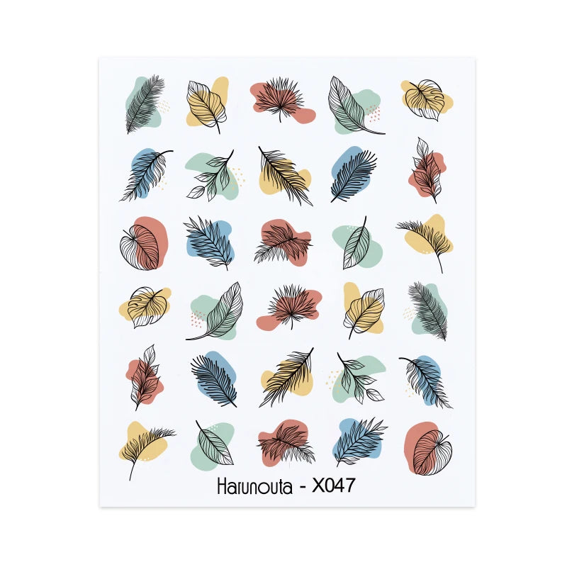 3D Schleifen Nagelsticker – Elegante Gold- & Farbbögen für French & Sommerdesigns
