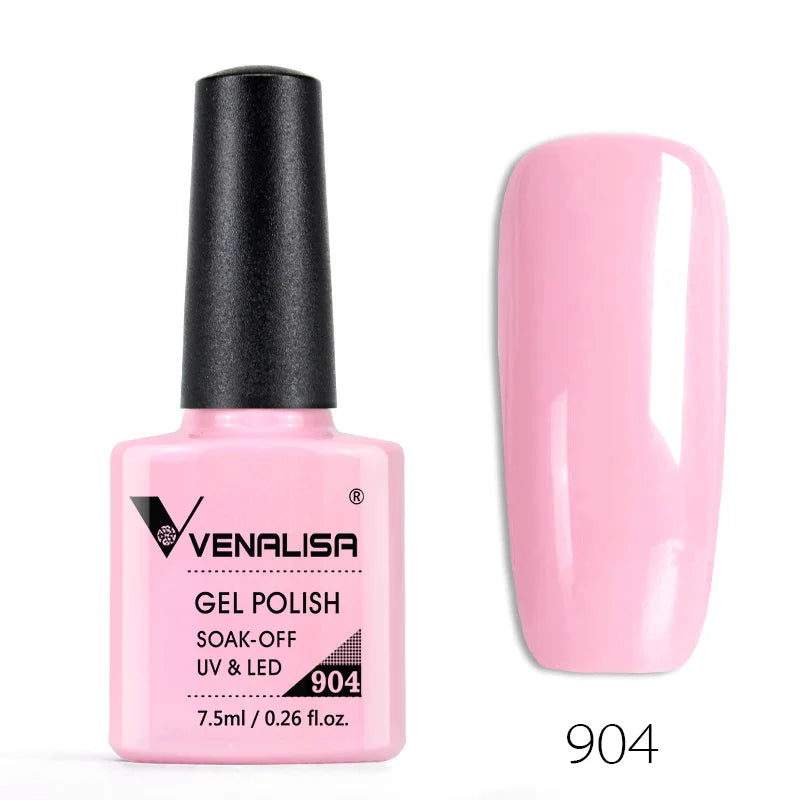 Venalisa 7.5ml Gel Polish – 60 Farben – UV/LED – Base, Top, Primer